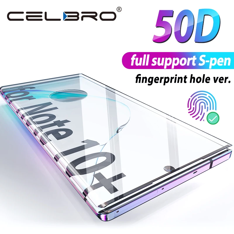 Стекло для samsung Galaxy Note 10 плюс S10 S10e 5g закаленное защитное стекло защитная