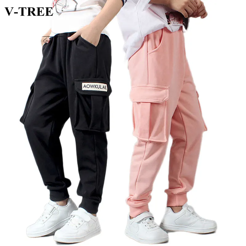 2019 г. Весенне осенние детские штаны повседневные комбинезоны для девочек