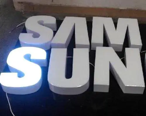 СВЕТОДИОДНЫЕ буквы для рекламы шрифтов 60*60 см 3D светодиодные светящиеся слова