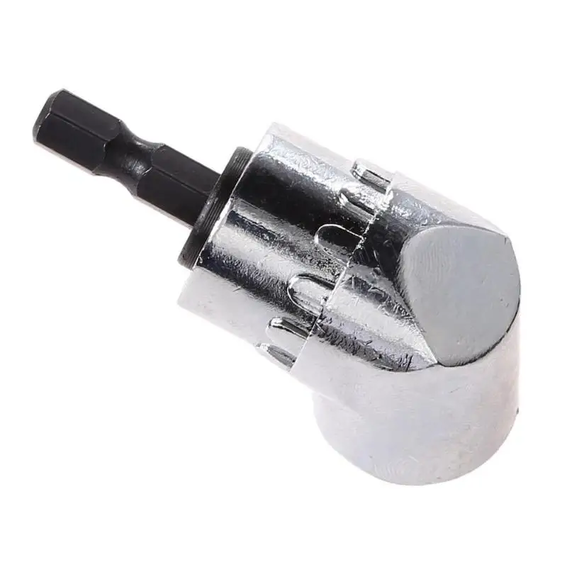 

Carbon Steel 105 Degree Angle Drill Attachment Electric Drill Screwdriver Tools 1/4" Hex Shank Power Tool Accessories