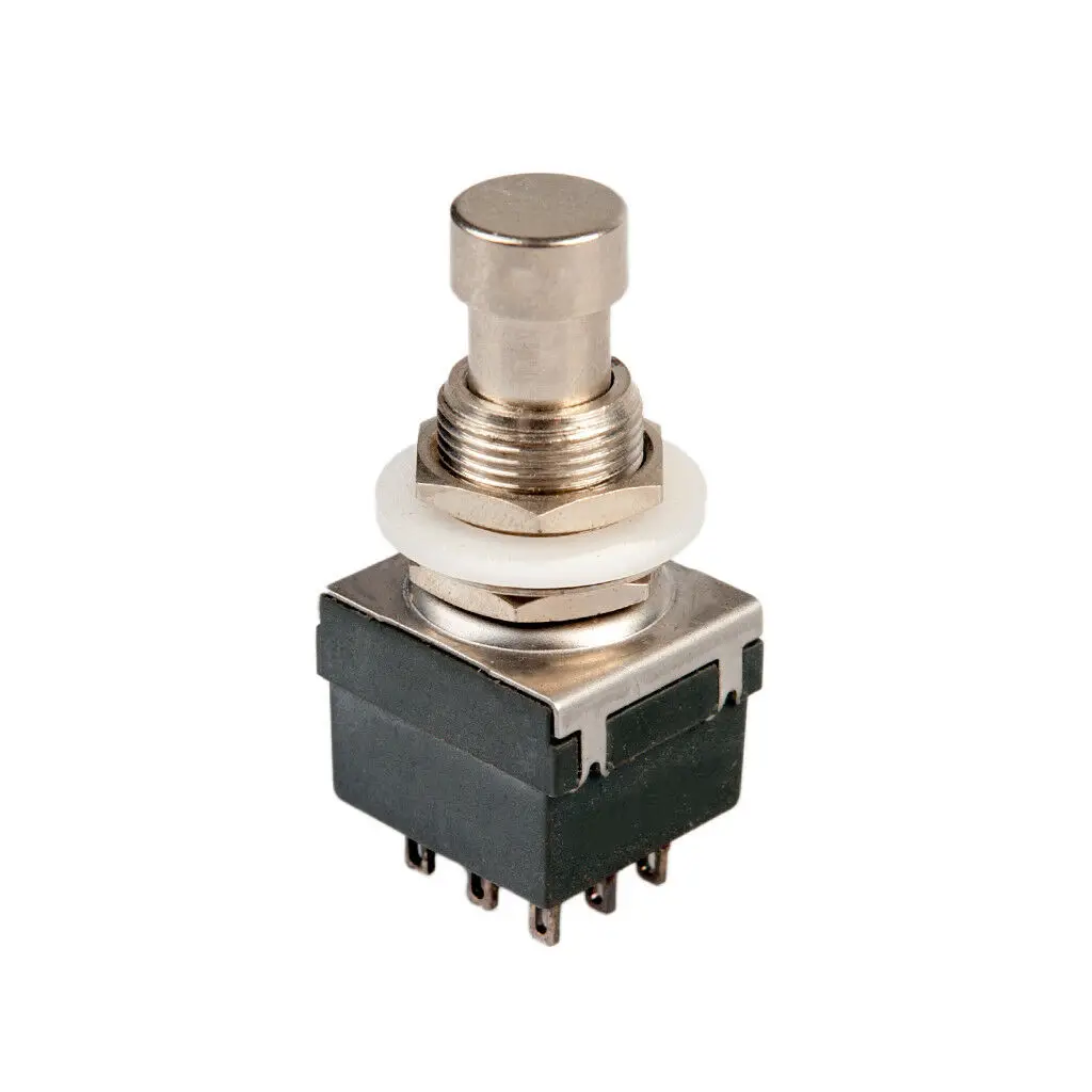 5 шт. 9 Pin 3PDT коробка педалей эффектов для гитары Stomp Foot Metal Switch True Bypass аксессуары |