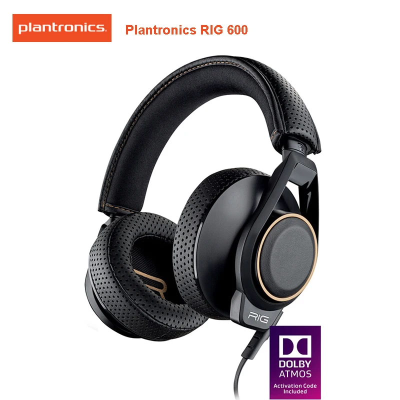 Наушники Plantronics RIG 600 Dolby Atmos шумоподавление качественный головной убор