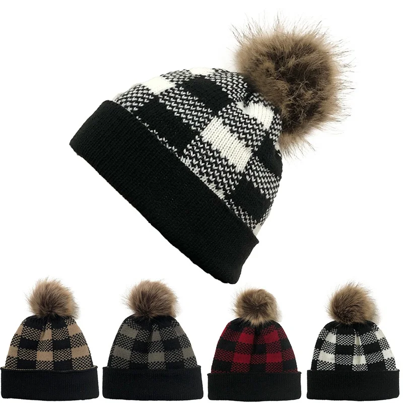 

Hats Bonnets for Women Men Knitted Luxury Hats Beanie with Earflaps Warm Hip Hop Caps Female Gorros