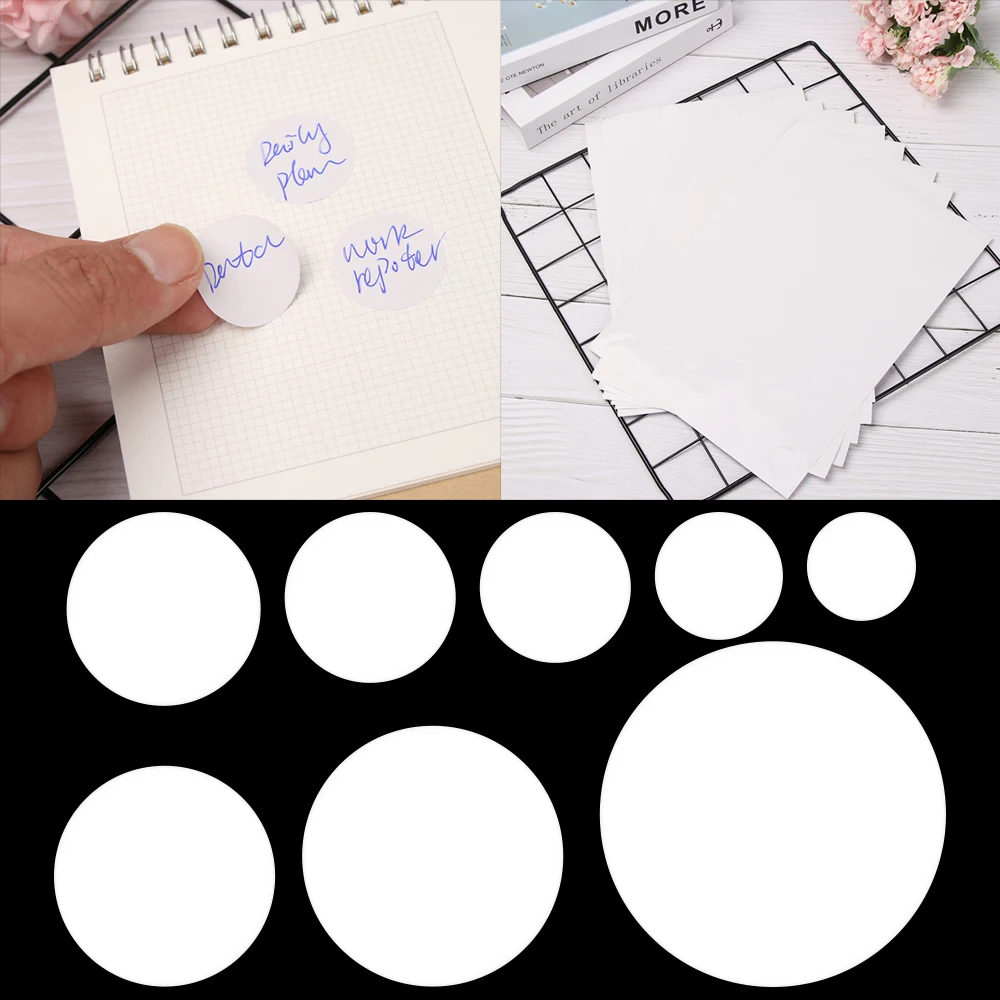 Само съемное крепление на клейкой основе для посылка этикетка белых наклеек тег