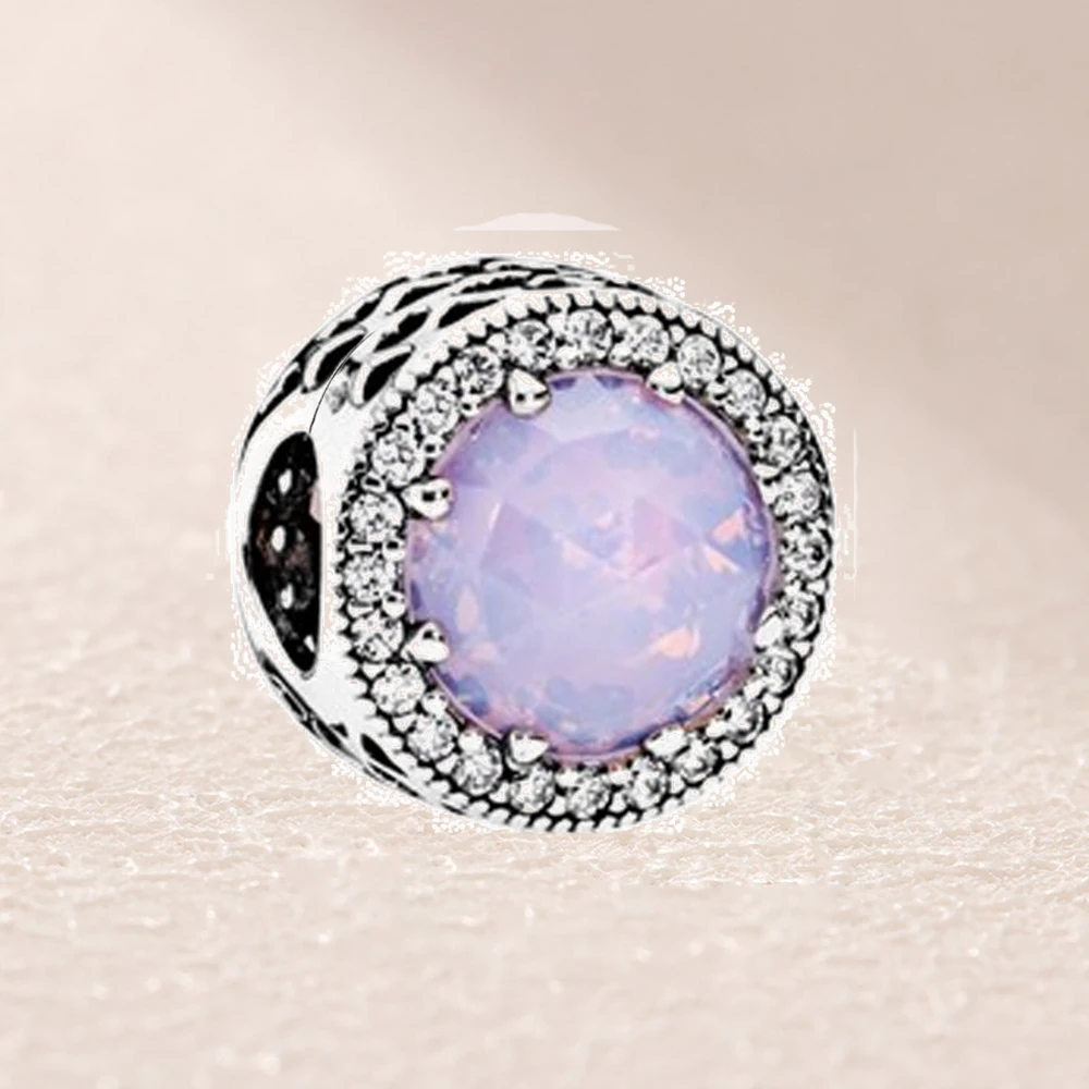 

796239NOP Milky pink RADIANT HEARTS CLIP