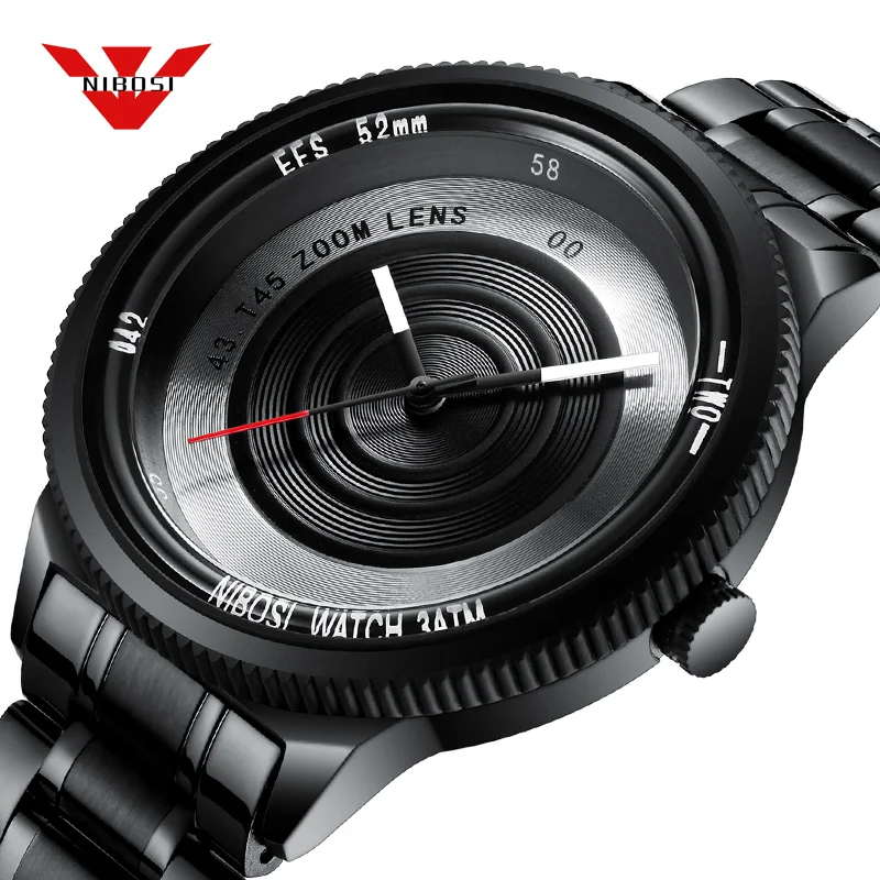 

NIBOSI Sport Men Watches Top Brand Quartz Men's Wrist Watch Luxury Clock Fashion Wristwatches Stainless Steel Relogio Masculino