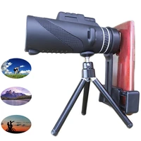 40x60 monocular optics telescope for mobile night vision zoom military eyepiece handheld objective lens hunting accessories