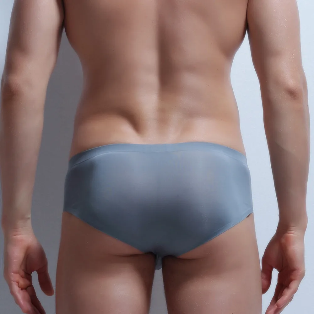 

Hot Underwear Men Sexy Seamless Underwear Shorts Underpants Boxer Mens Underwear Breathable Perspective Briefs