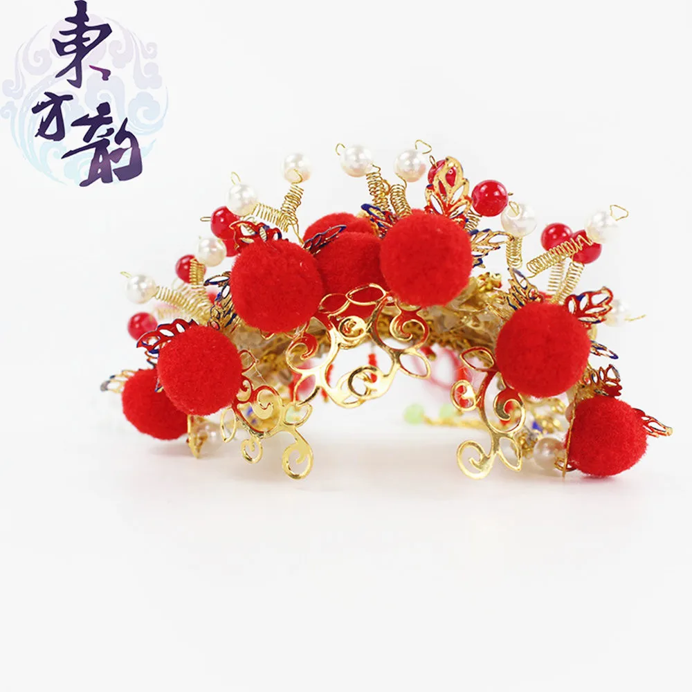 

Fortune Days 1/6 East Charm ancient costume doll exquisite bridal headdress DIY high quality gift