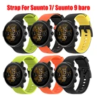 Силиконовый спортивный ремешок для часов Suunto Spartan sportспортивный браслет на запястьедля Suunto 7 9 9 Baro Watch сменный спортивный браслет