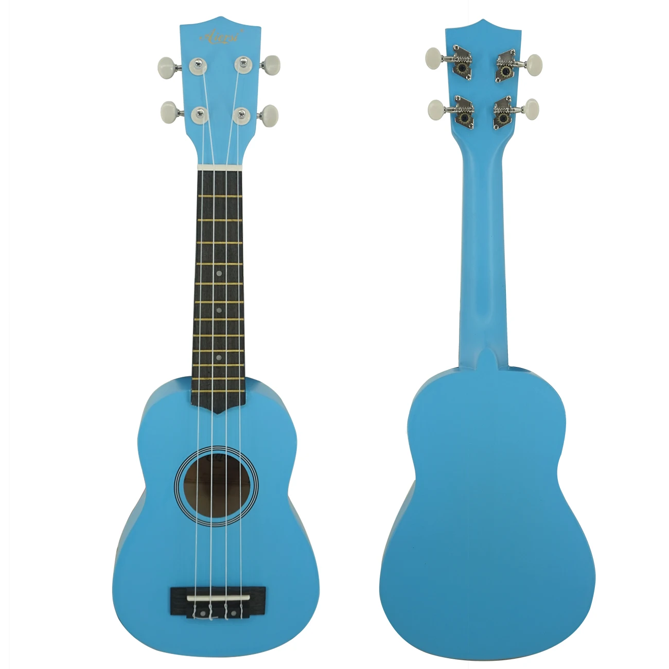 Aiersi бренд 21 дюймов красочные акустические Гавайские гитары 4 струны сопрано