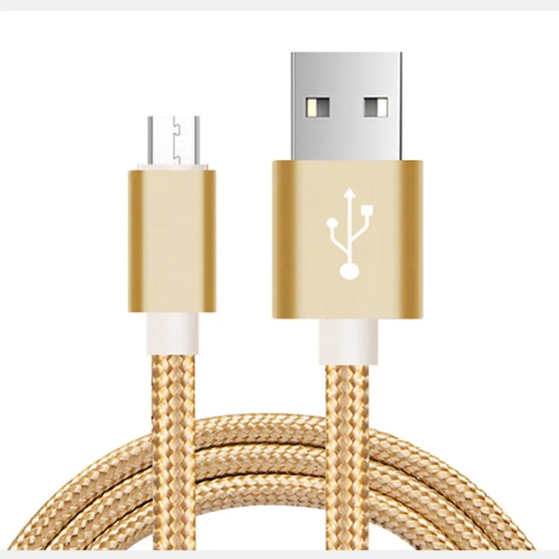 Кабель Micro USB 2 А 1 м адаптер для быстрой зарядки и передачи данных мобильный