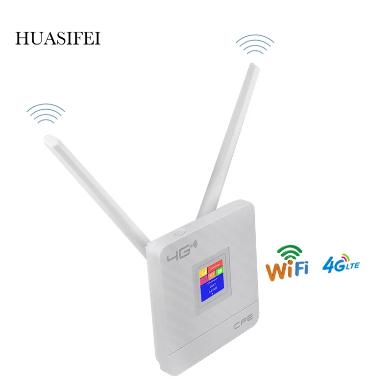 Разблокированный Wi-Fi-роутер 3G с 4G портами Lte портом Wan/Lan двумя внешними антеннами