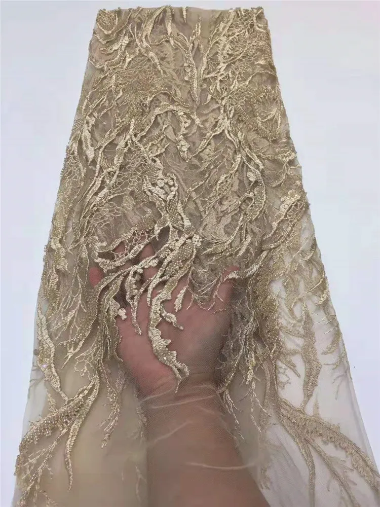 Красивые бусины вышитые французской сеткой Африканское кружево нигерийское