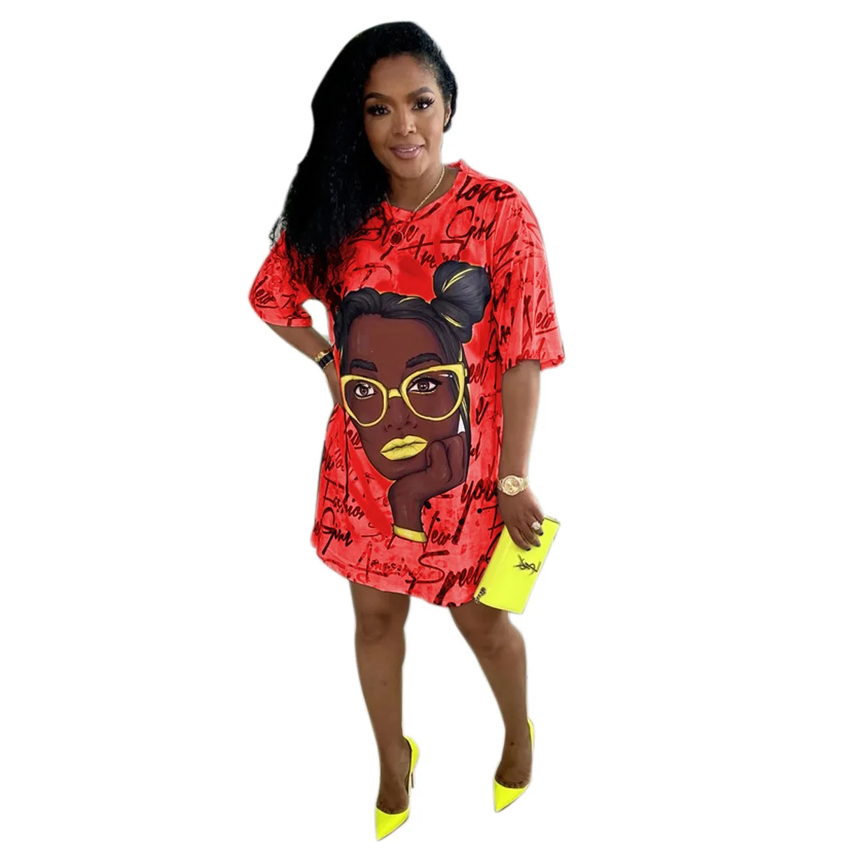 Новинка 2021 африканская одежда для женщин летнее платье с принтом Дашики