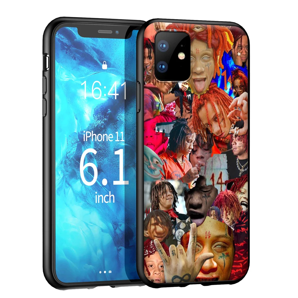 YIMAOC Trippie Redd силиконовый мягкий чехол для iPhone 12 Mini 11 Pro XS Max XR X 8 7 6 6S Plus 5