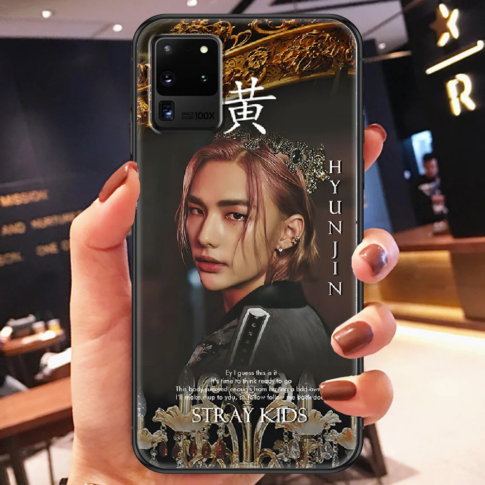 Чехол для телефона Samsung Galaxy Note 4 8 9 10 20 S8 S9 S10 S10E S20 Plus UITRA Ultra black art | Мобильные
