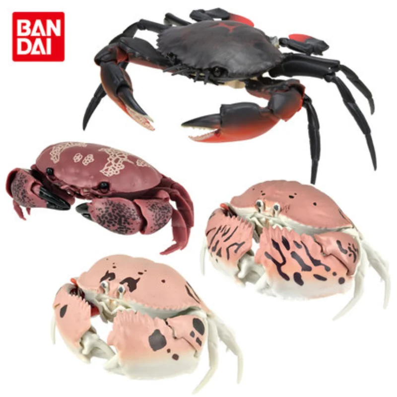 Фигурка гигантской морской жизни Bandai Gacha фигурка плавающего краба из серии
