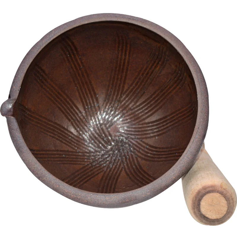 

Handmade household chili preserved egg beating bowl grinder earthenware bowl pounding garlic