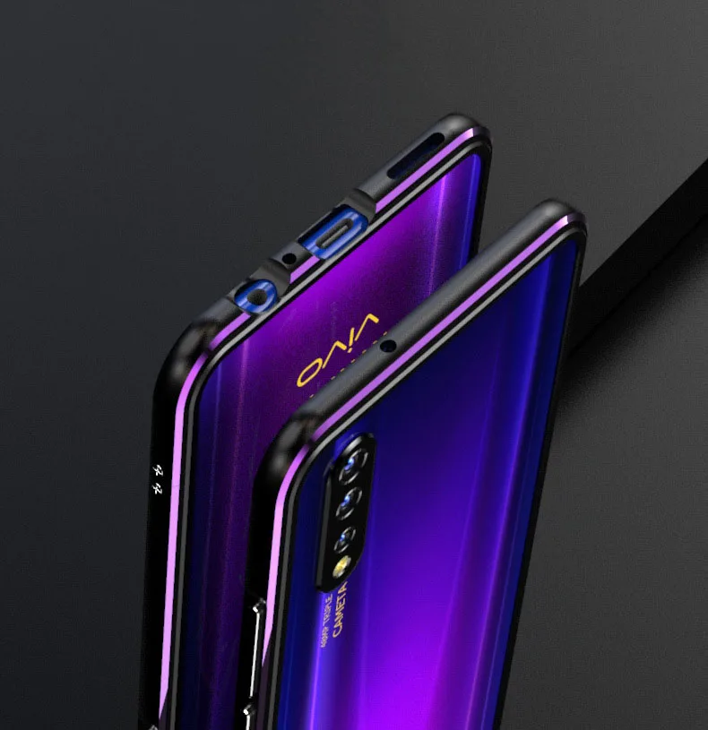 Vivo Iqoo neo Алюминиевая Рамка Жесткий 3D защитный чехол для vivo V17 neo металлический бампер крышка для vivo Z5 бампер чехол