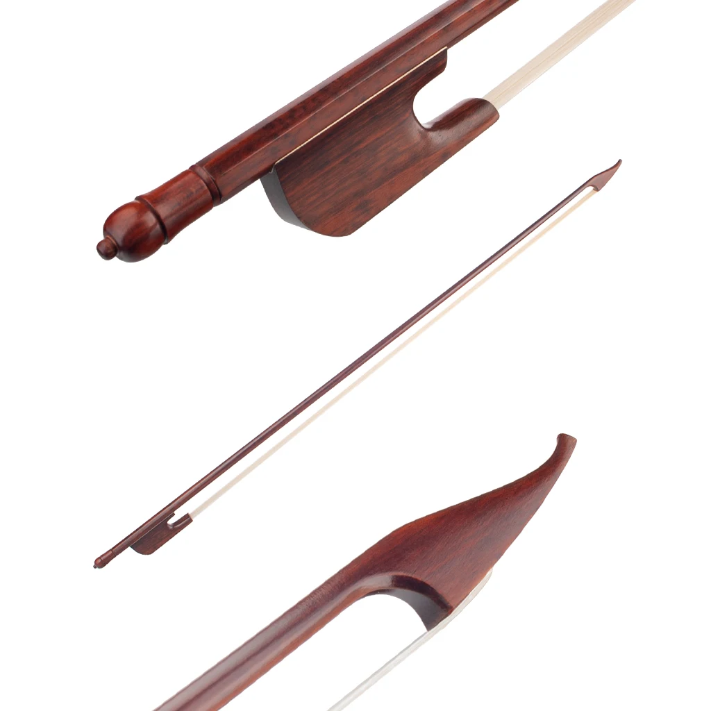 Наоми Скрипка Лук Высокое качество 4/4 Snakewood барокко Скрипка Лук Snakewood Лягушка конец Скрипка Лук