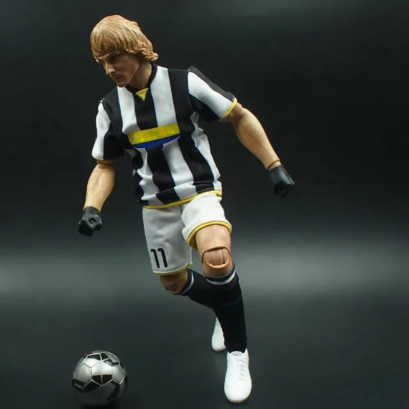 

High Quality Soccer Club Action Figures 1/6 Scale Collectible Football Star Doll 30cm High Model Display Fans Souvenir Gifts