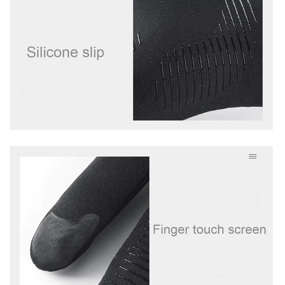 Новинка спортивные перчатки унисекс для сенсорного экрана утолщенные теплые