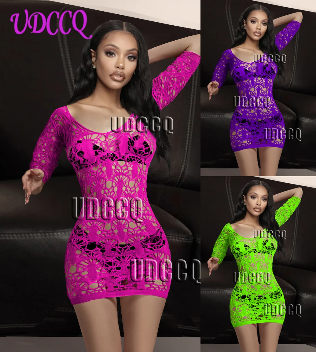 Сексуальное женское нижнее белье прозрачная сетчатая комбинация сорочки