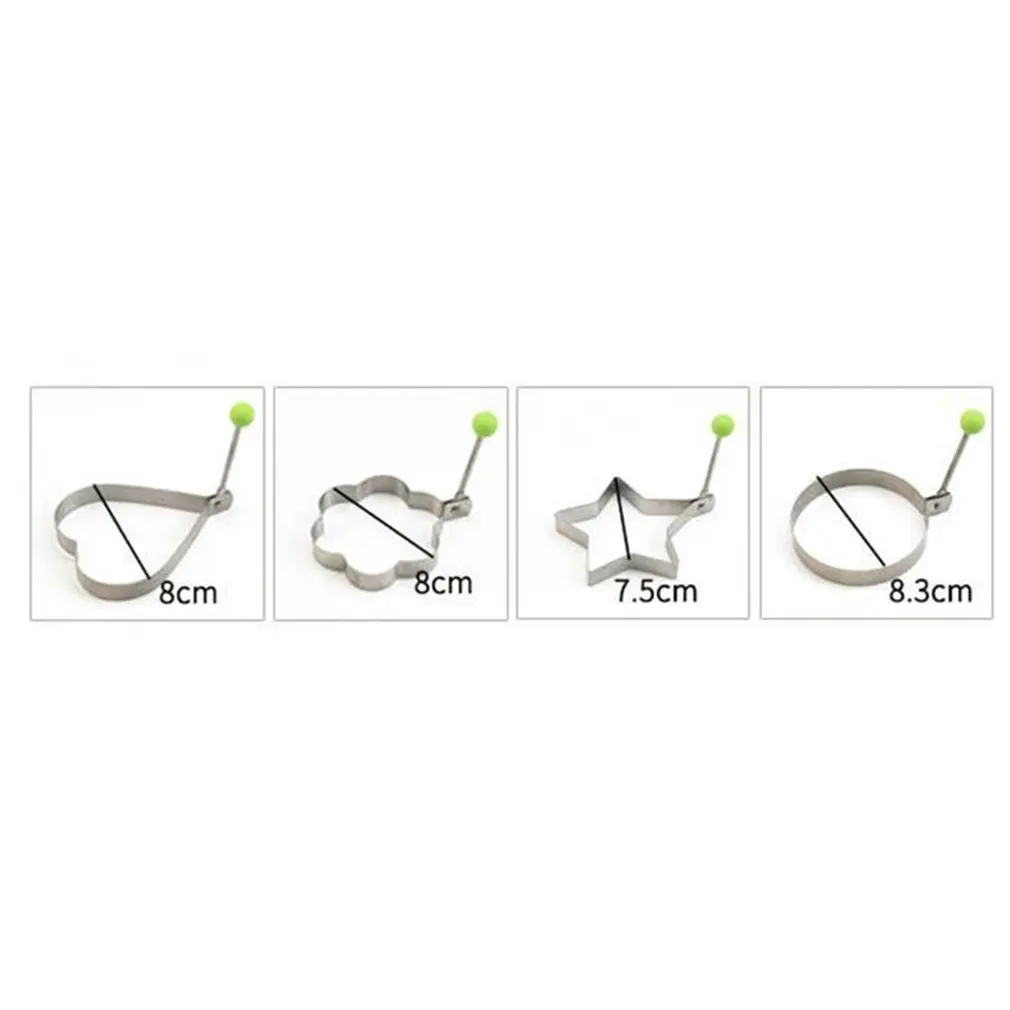 1 шт. нержавеющая сталь блинная форма жареное яйцо шейпер крекер для омлета