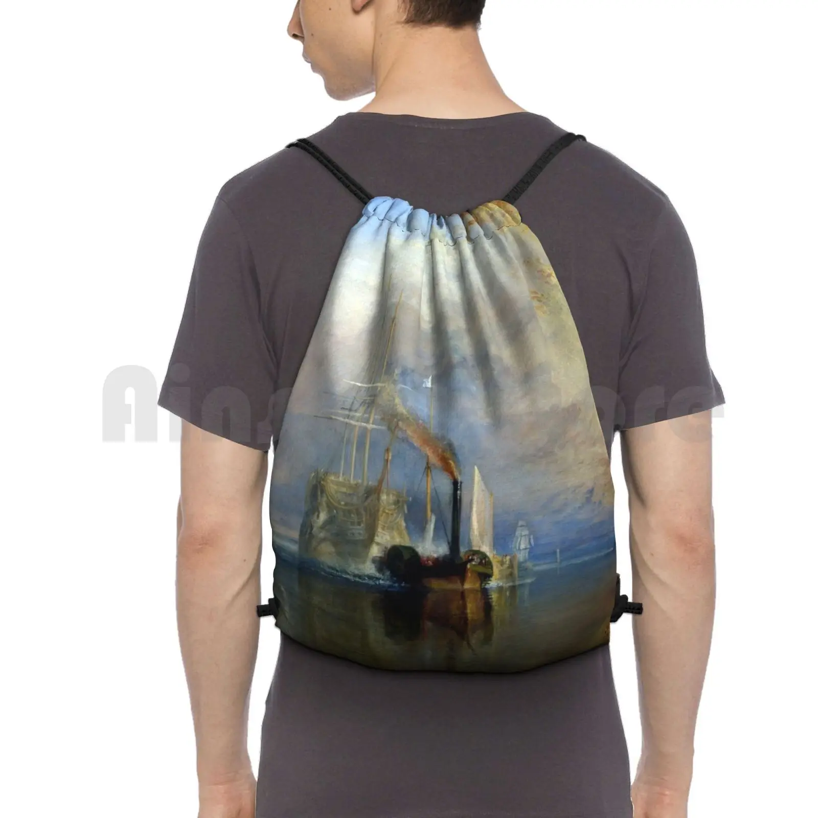 Джозеф малкорд Вильям Тернер файтинговый Temeraire рюкзак сумка с Кулиской
