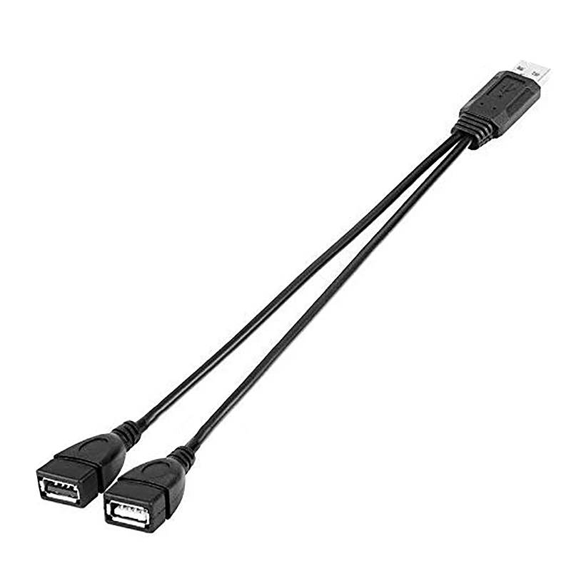 USB сплиттер кабель 2 0 A папа к двойному гнезду Y зарядное устройство | Электроника