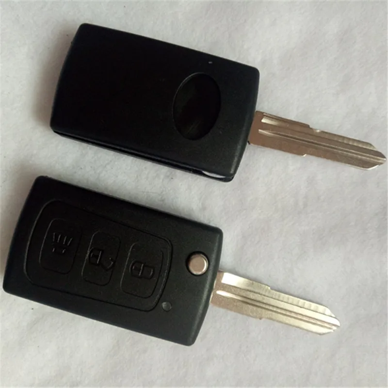 DAKATU 3PCS 3 button Flip Folding Remote Car Key Shell Case For Great Wall HAVAL HOVER H3 H5 Replacement keyless fob case | Автомобили и