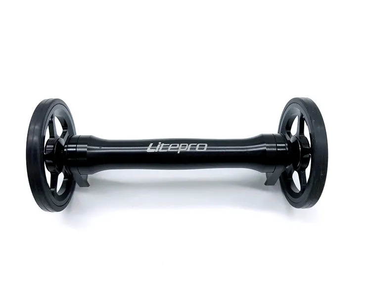 Litepro 1 пара легких колес и удлинителей для задней грузовой стойки Brompton Easywheel