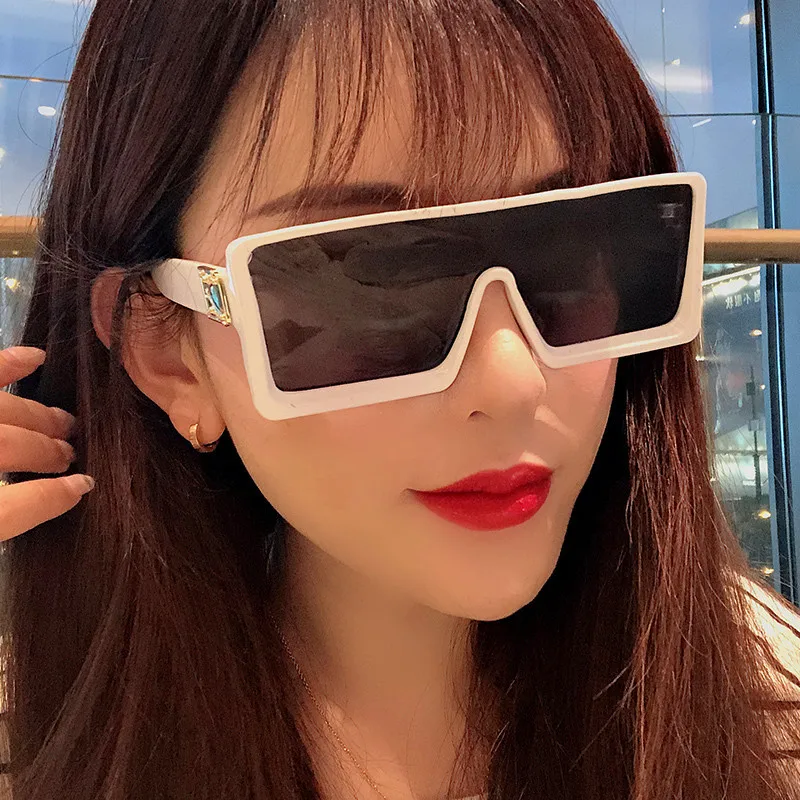 

Vintage Oversize Square Sunglasses Luxury Brand Black Leopard Big Frame Sun Glasses Female Shades Coulos Eyewear Fashion Brand