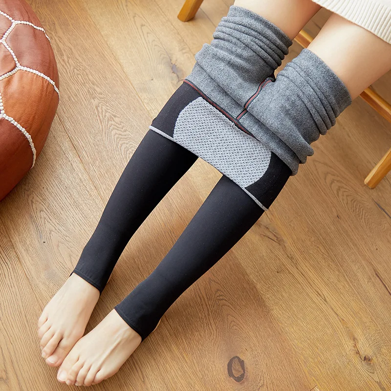 2019 зимние женские леггинсы сексуальные для девочек высокая талия бархат толстые