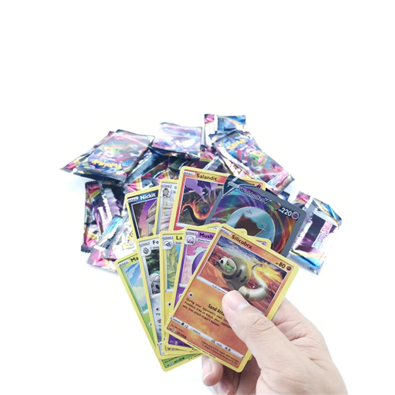

Card Toys Newest 324Pcs Pokemon Cards TCG: Sword & Shield Evolutions Booster Box Collectible Trading Card Game