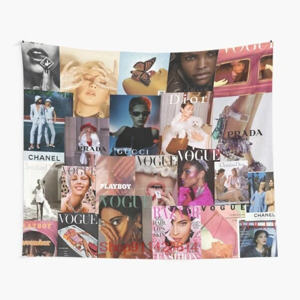 Vsco коллаж boujee № 2 гобелен для спальни украшение дома новогодвечерние большой