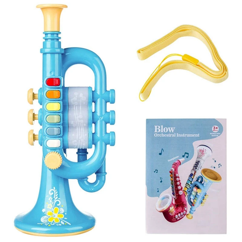 

Children Toys Kids Trumpet Simulation Instrument Musical Toys Early Learning Kids Musical Instruments Toy