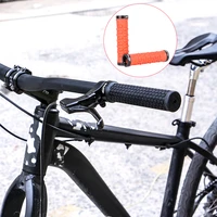 ztto 2pcs rubber bicycle grips mtb handlebar grips anti skid shock absorbing skull pattern bike grips cycling handlebar cover