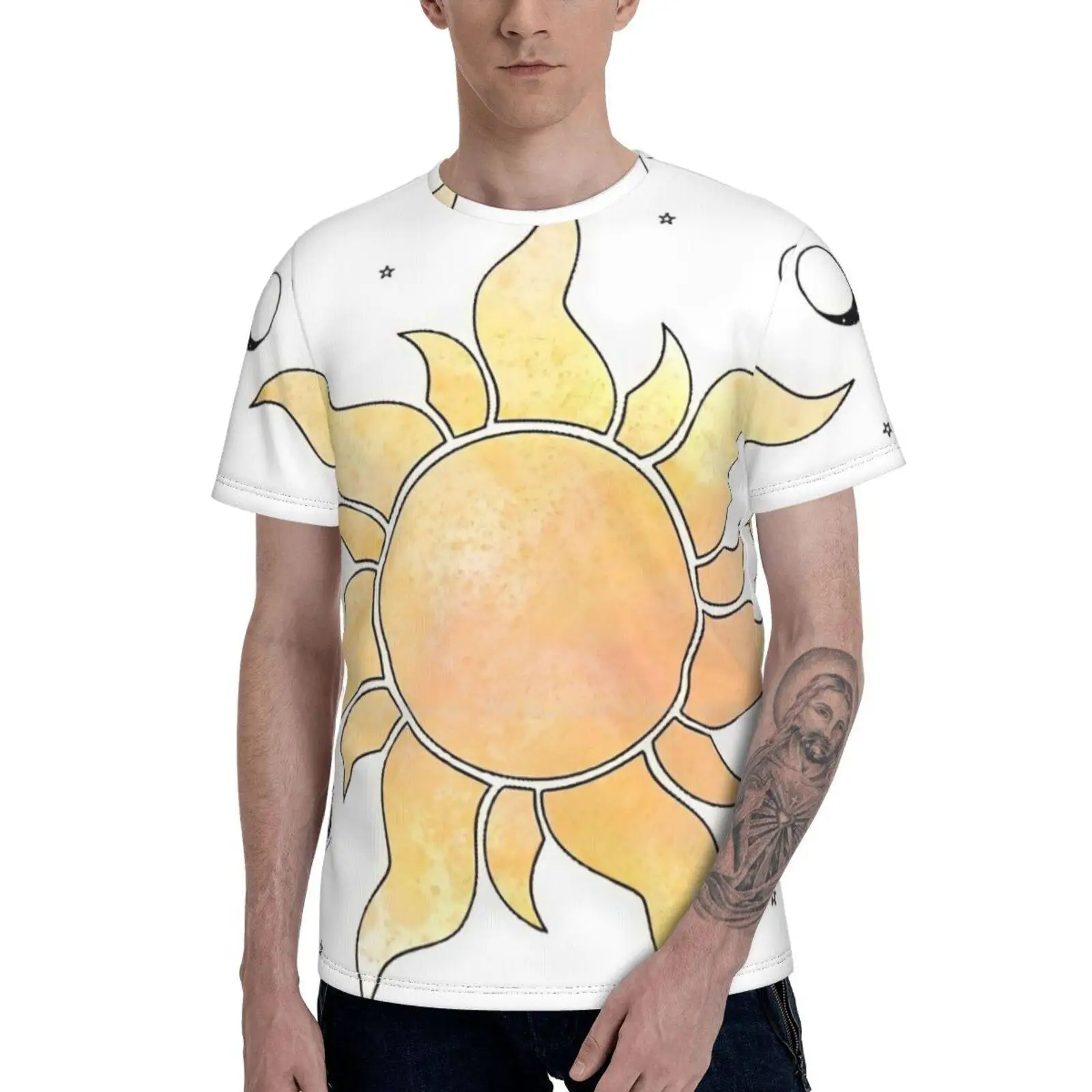 sun and moon tshirt