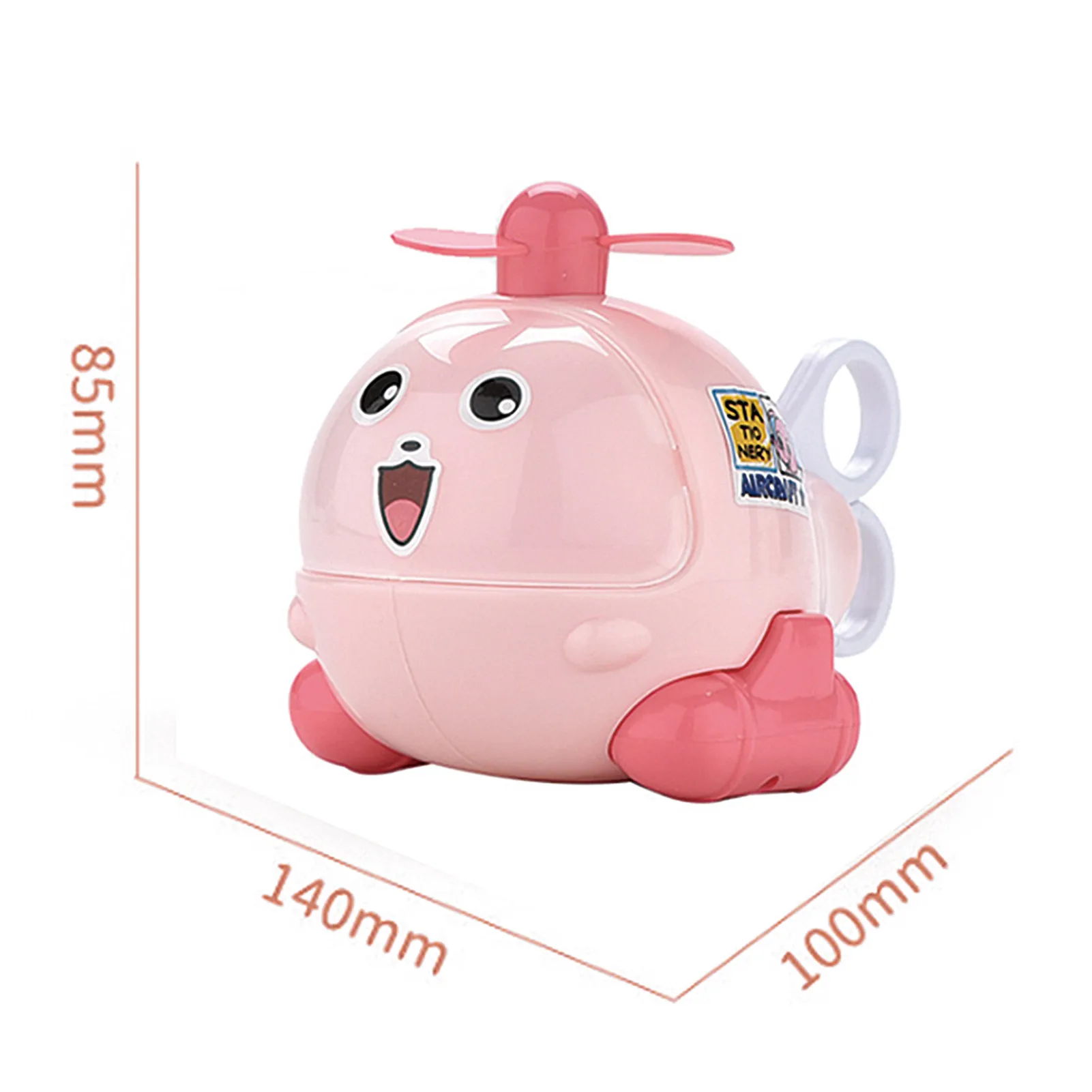 

6 In 1 Stationery Small Plane Toy Multi Function Disassembly Stationery Box Children's Day Cartoon School Supplies Gift