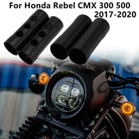 motorcycle accessories front fork boot shock absorber tube slider cover gaiters portector for honda rebel cmx 300 500 2017 2020
