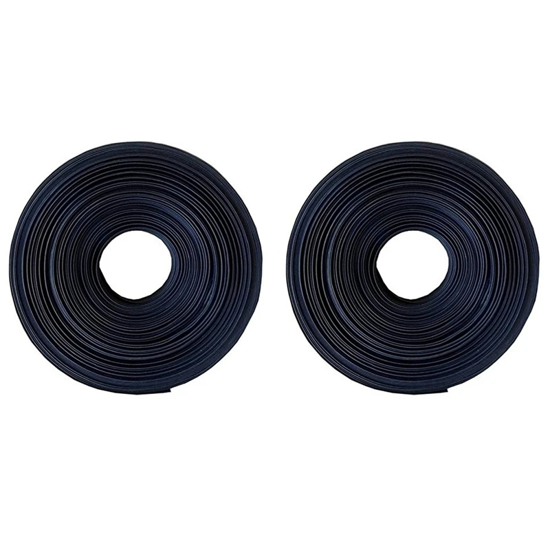 

2Pcs Black Heat Shrink Tube Electrical Sleeving Car Cable/Wire Heatshrink Tubing Wrap, 2M 20MM& 25MM