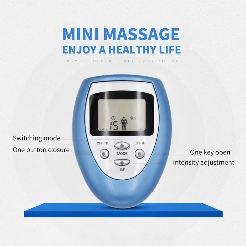 Массажер для тела Электрический вибрирующий Меридиан пульс стимулятор мышца