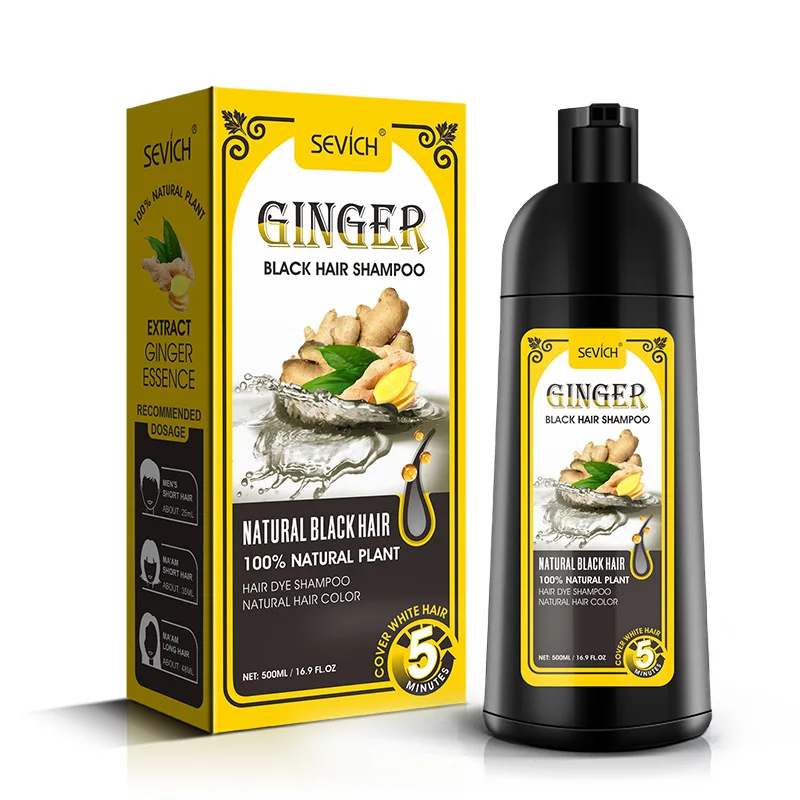 

Sevich coconut ginger shampoo for black and white hair