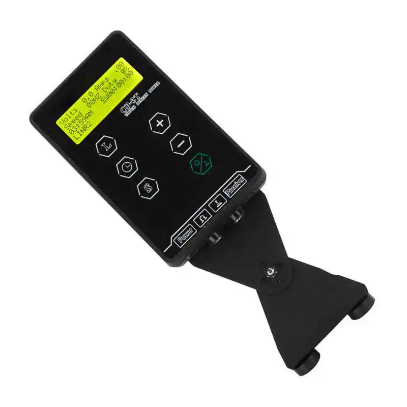 

Tattoo Supplie Eyelashes Accesories MultiFunctional Tattoo Power Supply Dual Model LCD Display Mini Tattoo Machine Power