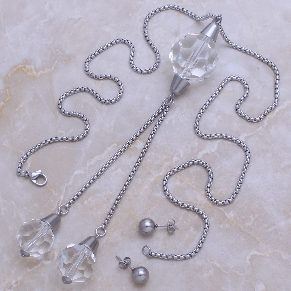 Мода из нержавеющей стали ювелирные изделия местный на длинной цепочке большой