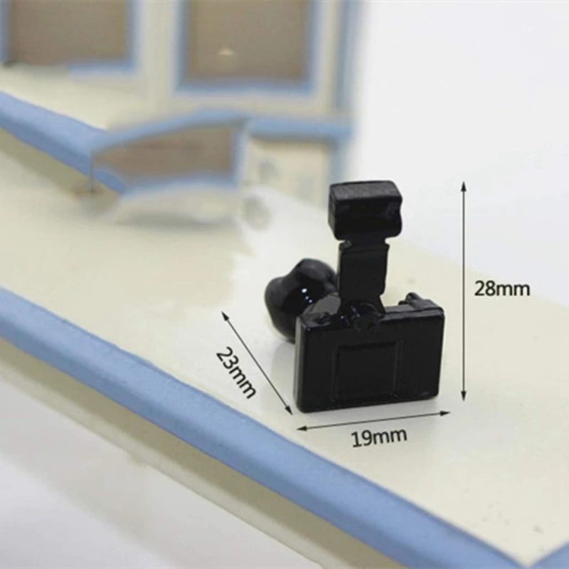 

Miniature Toy Model Scene Doll House Accessories Mini SLR Camera Scene Work