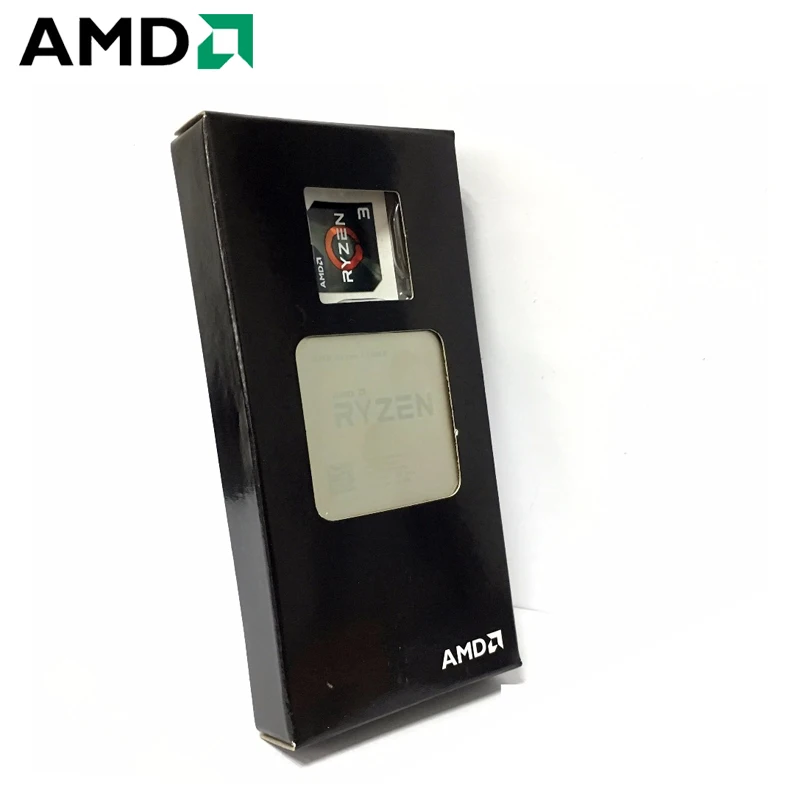 AMD Ryzen 3 1300X компьютер четырехъядерный процессор AM4 настольный в штучной упаковке 65 Вт 5 ГГц разъем