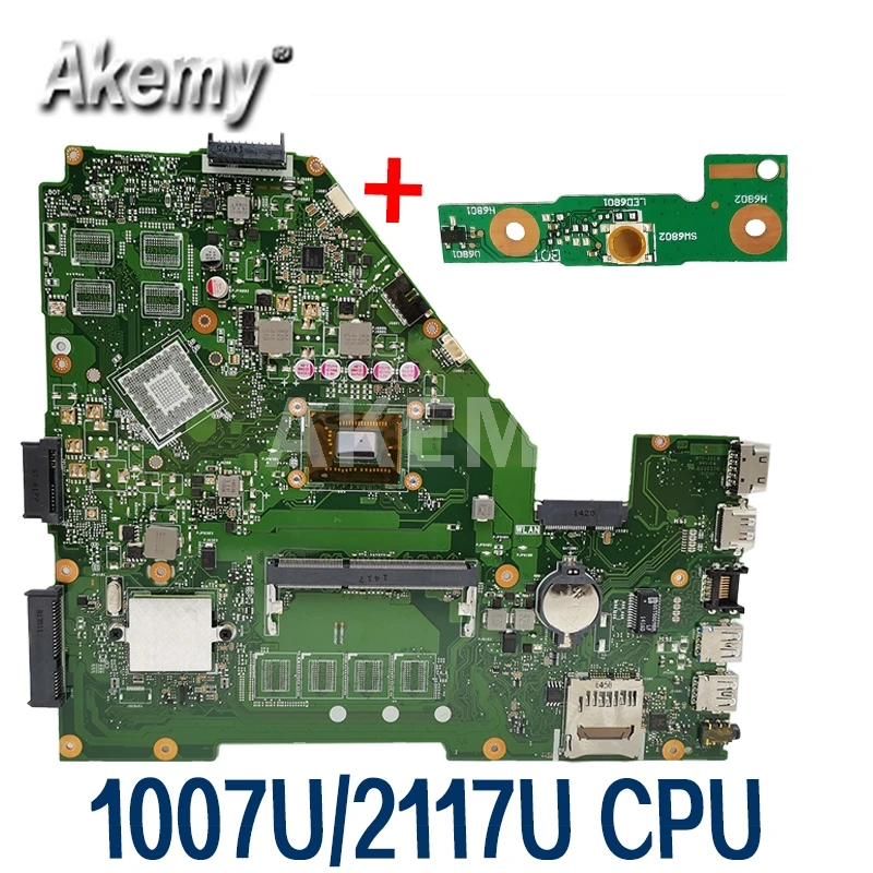 Akemy X550CC материнская плата для ноутбука For Asus X550CA X550CL R510C Y581C X550C A550C оригинальная